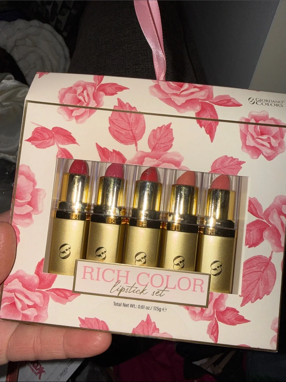 Rich Color Lipstick Set — Pink Shades